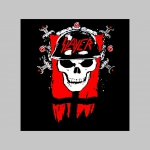 Slayer čierna mikina na zips s kapucou stiahnuteľnou šnúrkami Slayer čierna mikina na zips s kapucou stiahnuteľnou šnúrkami